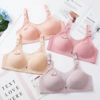 Women’s Wireless Full Coverage Bra – Soft Padded Everyday Support Bra